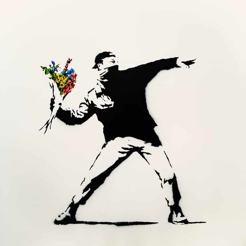 Love is in the Air | Banksy